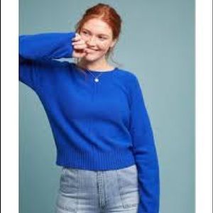 NWOT Anthropologie Zurich Moro Hooded Sweater